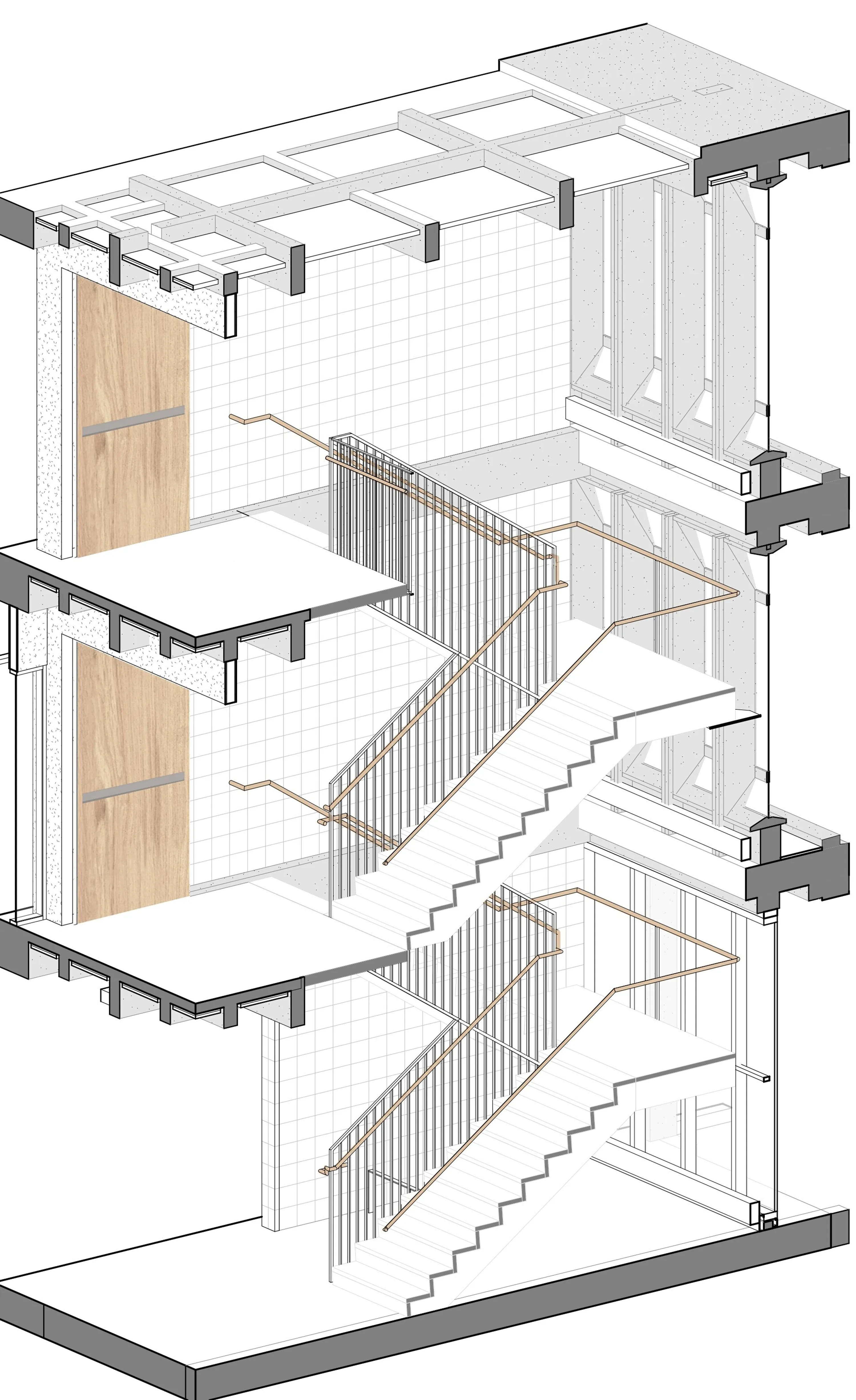 Stair Section GW